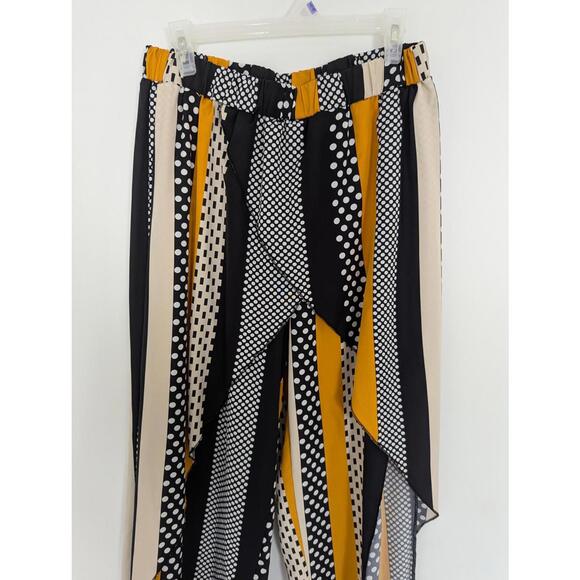 Shein Women's Palazzo Pants Size 1X Leg Slit Resortwear Festival Summer - Picture 3 of 12
